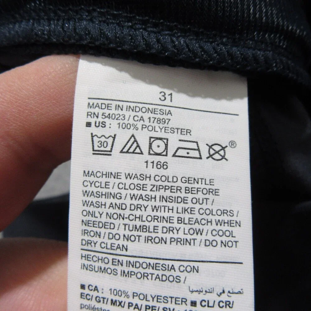 NWT‎ Old Navy Mens Shorts Tech Hybrid 31 x 8 Navy Blue Stretch 100% Polyester 4